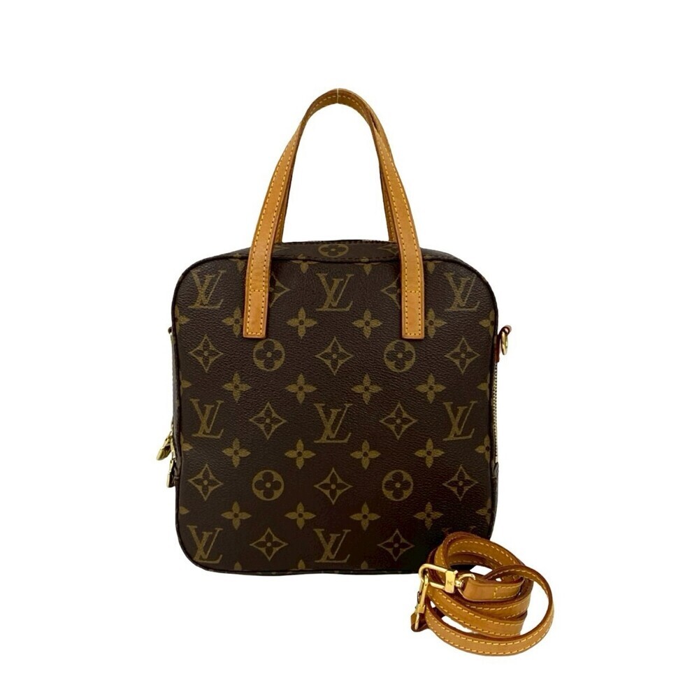 LOUIS VUITTON Brown Monogram Leather Shoulder Bag